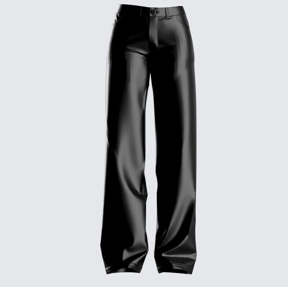 Finesse Pants - Finesse Faux Leather Pants